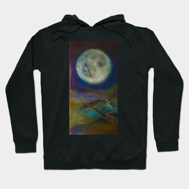 Waw-Whirling Dervishes – Rumi - 1 Hoodie by Fitra Design